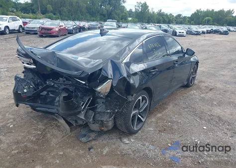 2018 Honda Accord Sport из США, поврежденный, VIN 1HGCV1F33JA225628